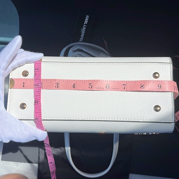 NWT Karl Lagerfeld “MAYBELLE” Satchel/Crossbody Bags - Picture 13 of 16